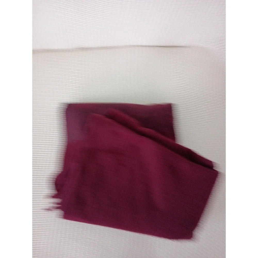 RHEA Cozy Burgundy Southwestern Plaid Fringe‎ Ruana Poncho Wrap NWT L/XL Boho